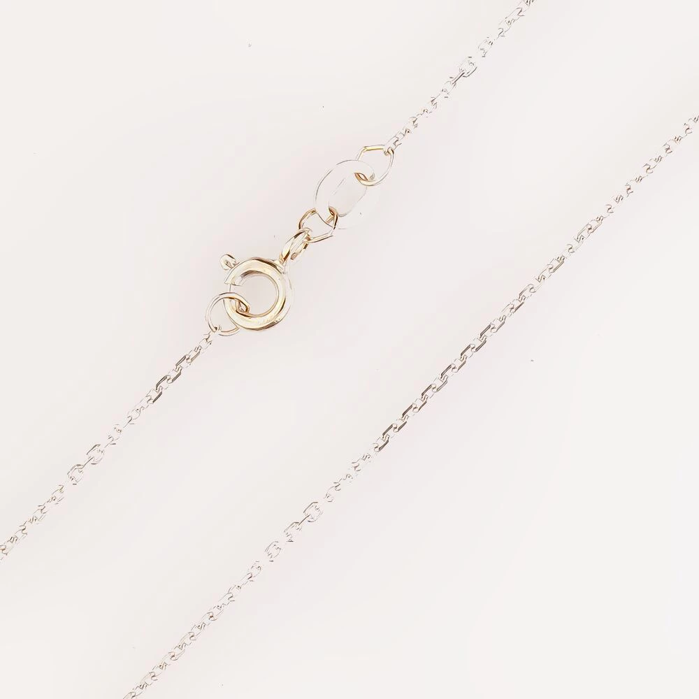 Цепь из белого золота 585 пробы