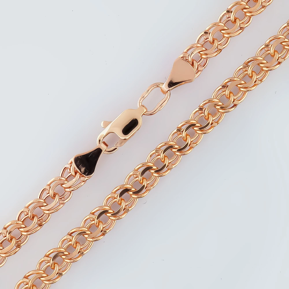 Цепь из красного золота 585 пробы