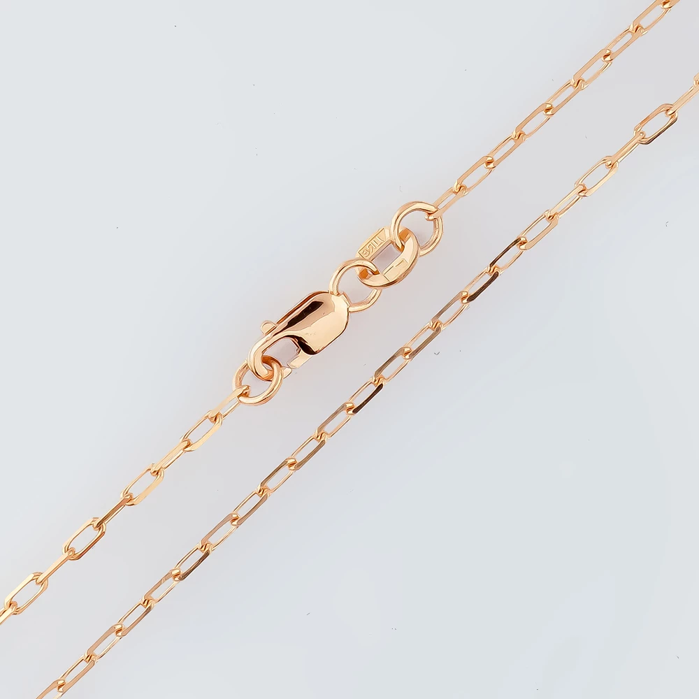 Цепь из красного золота 585 пробы