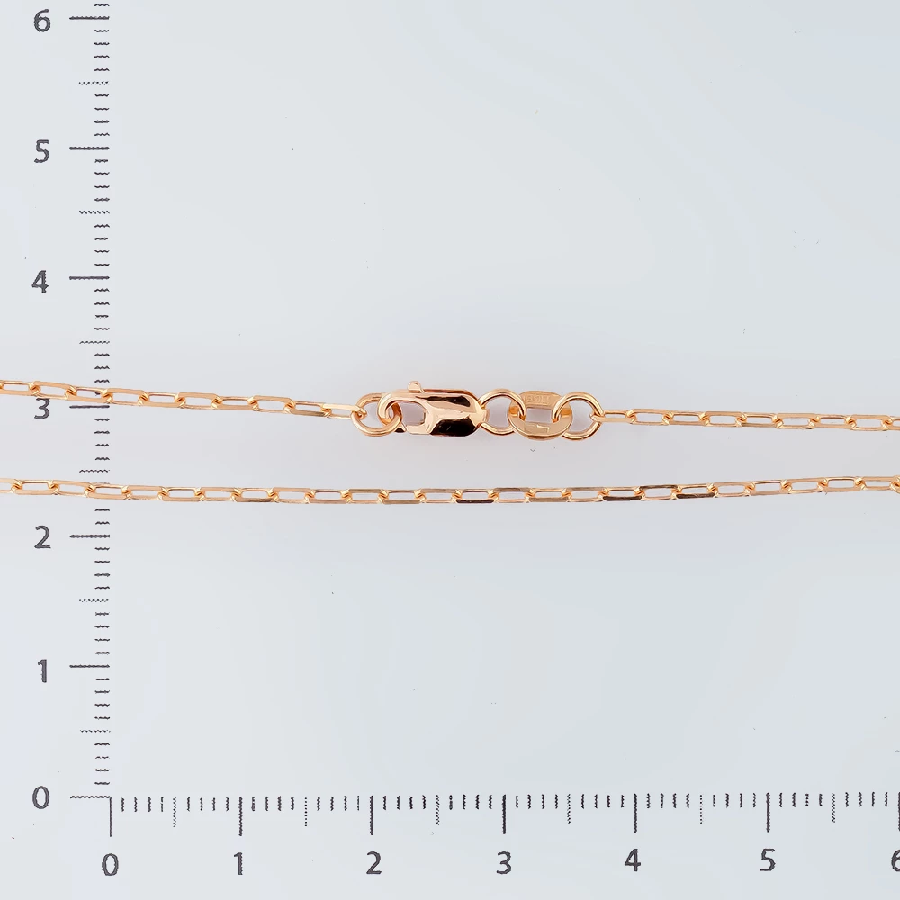 Цепь из красного золота 585 пробы