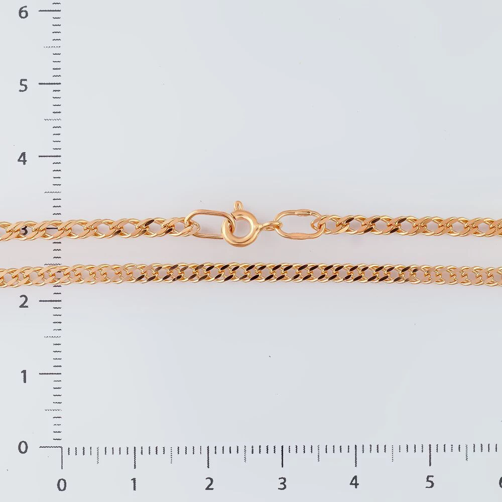 Цепь из красного золота 585 пробы