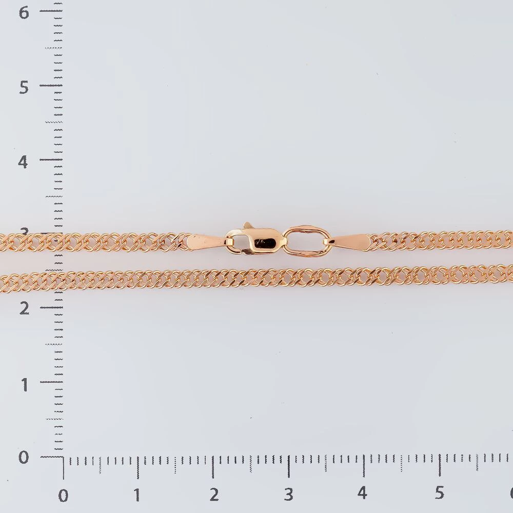 Цепь из красного золота 585 пробы