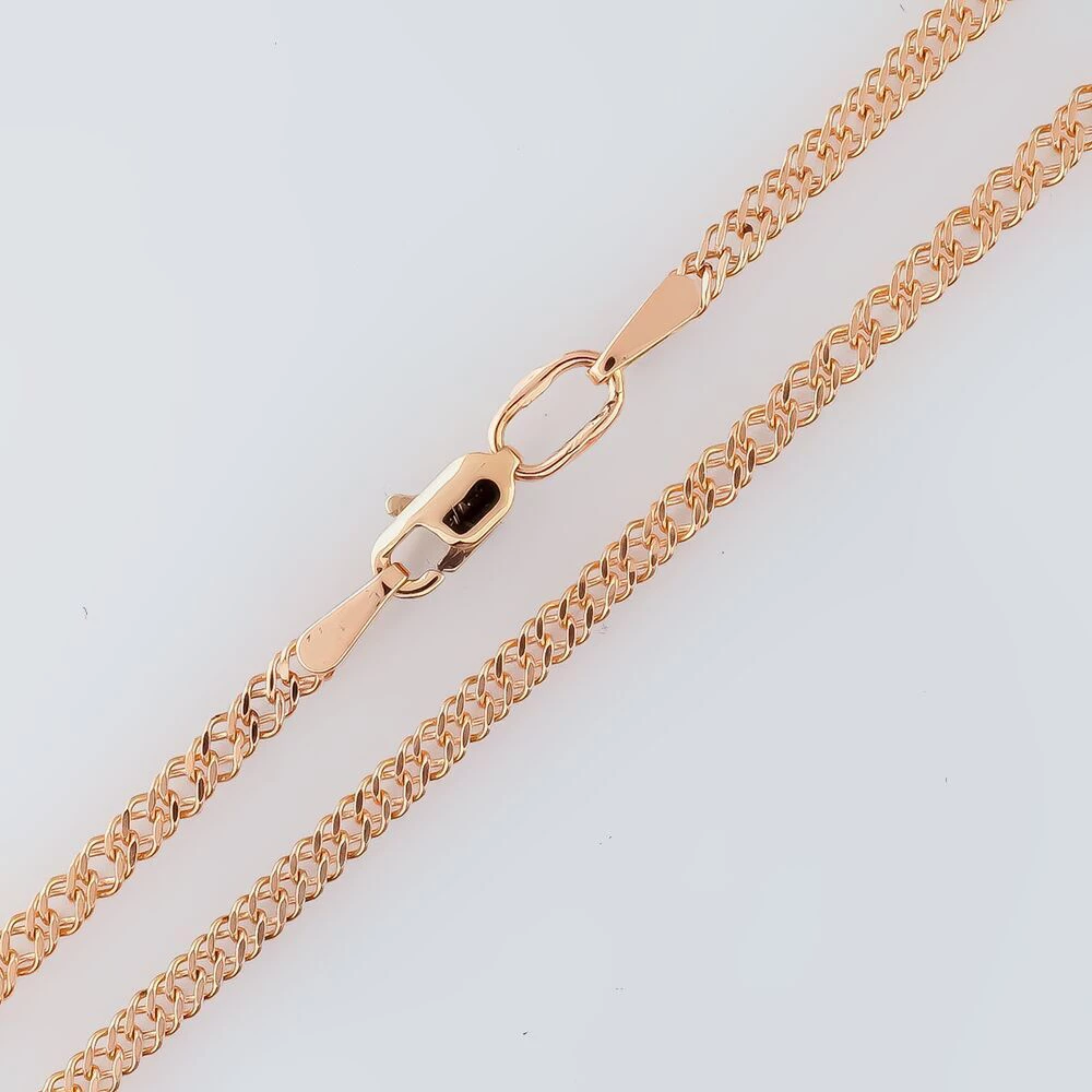 Цепь из красного золота 585 пробы