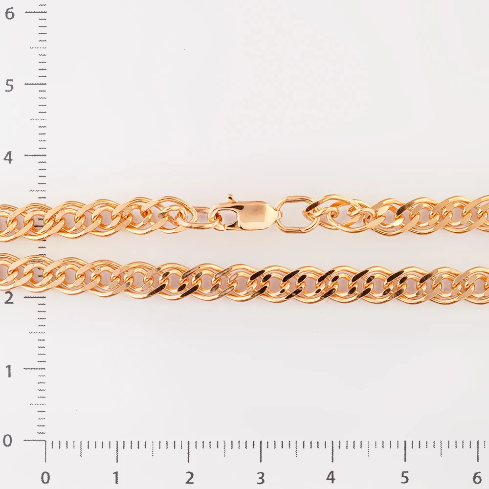 Цепь из красного золота 585 пробы