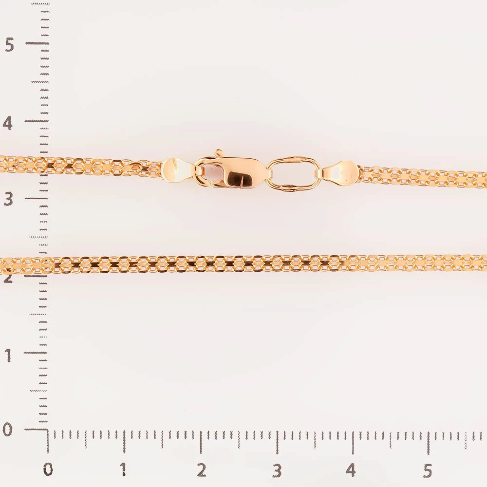 Цепь из красного золота 375 пробы