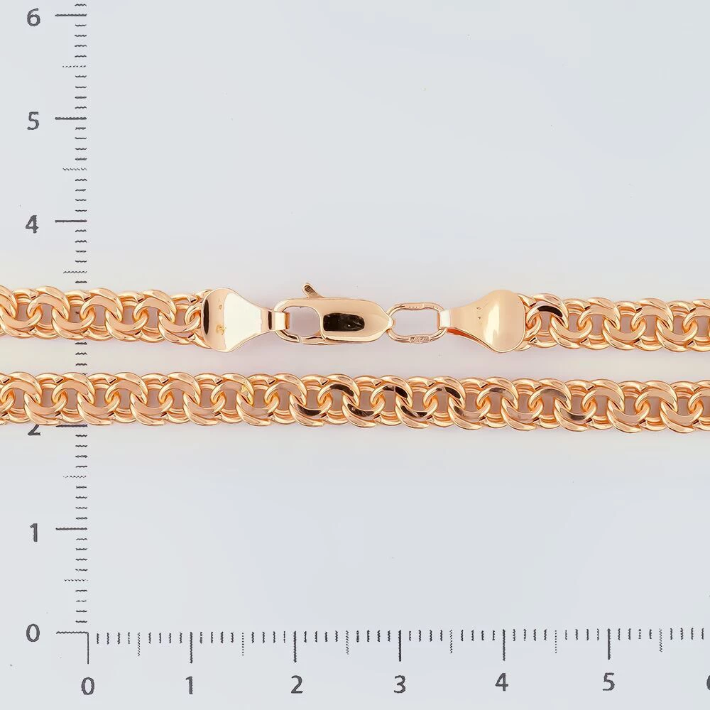 Цепь из красного золота 585 пробы