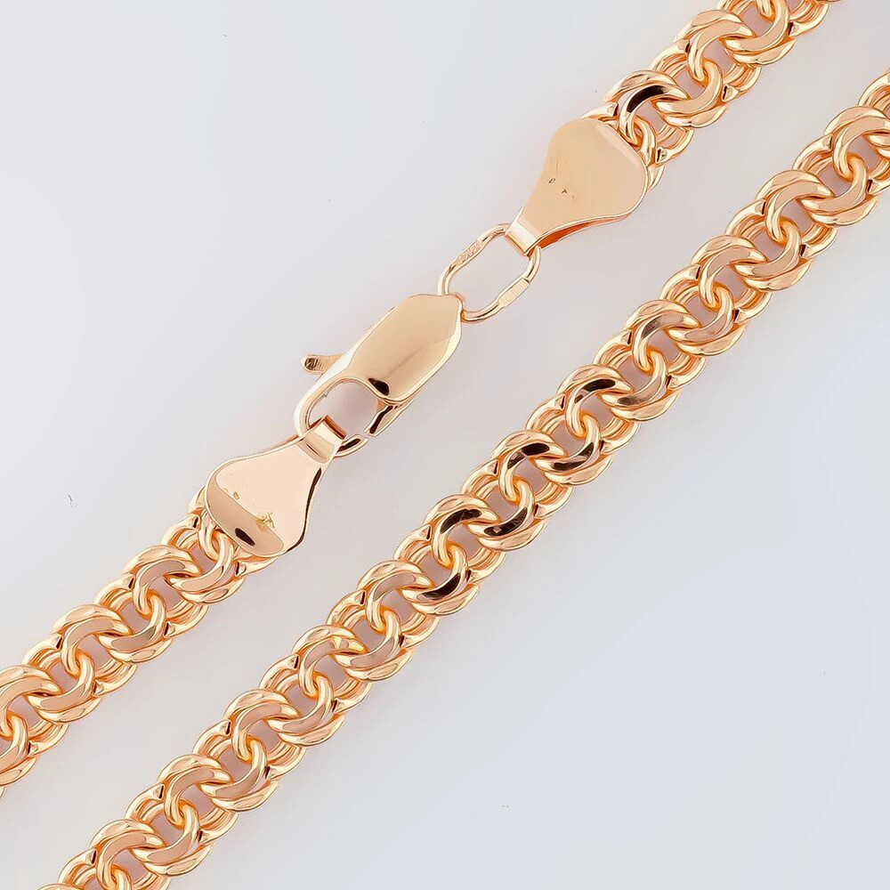 Цепь из красного золота 585 пробы