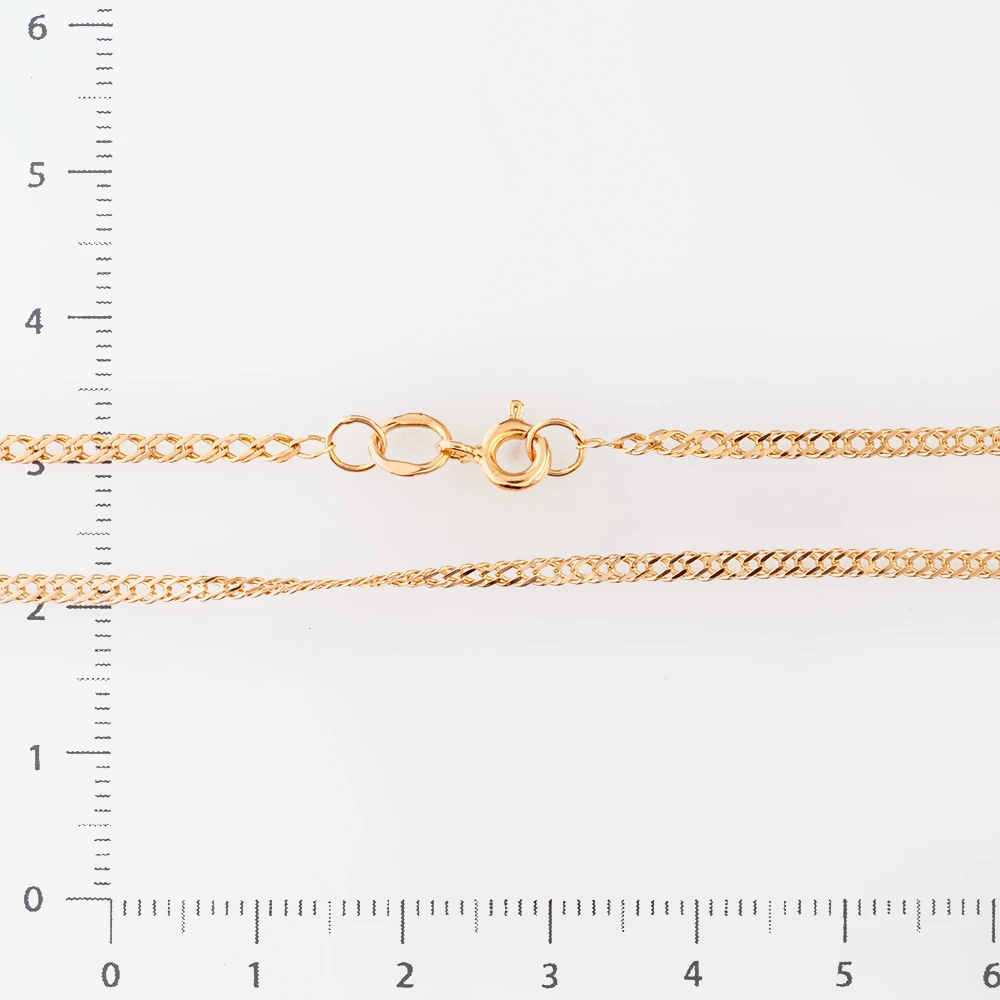 Цепь из красного золота 585 пробы