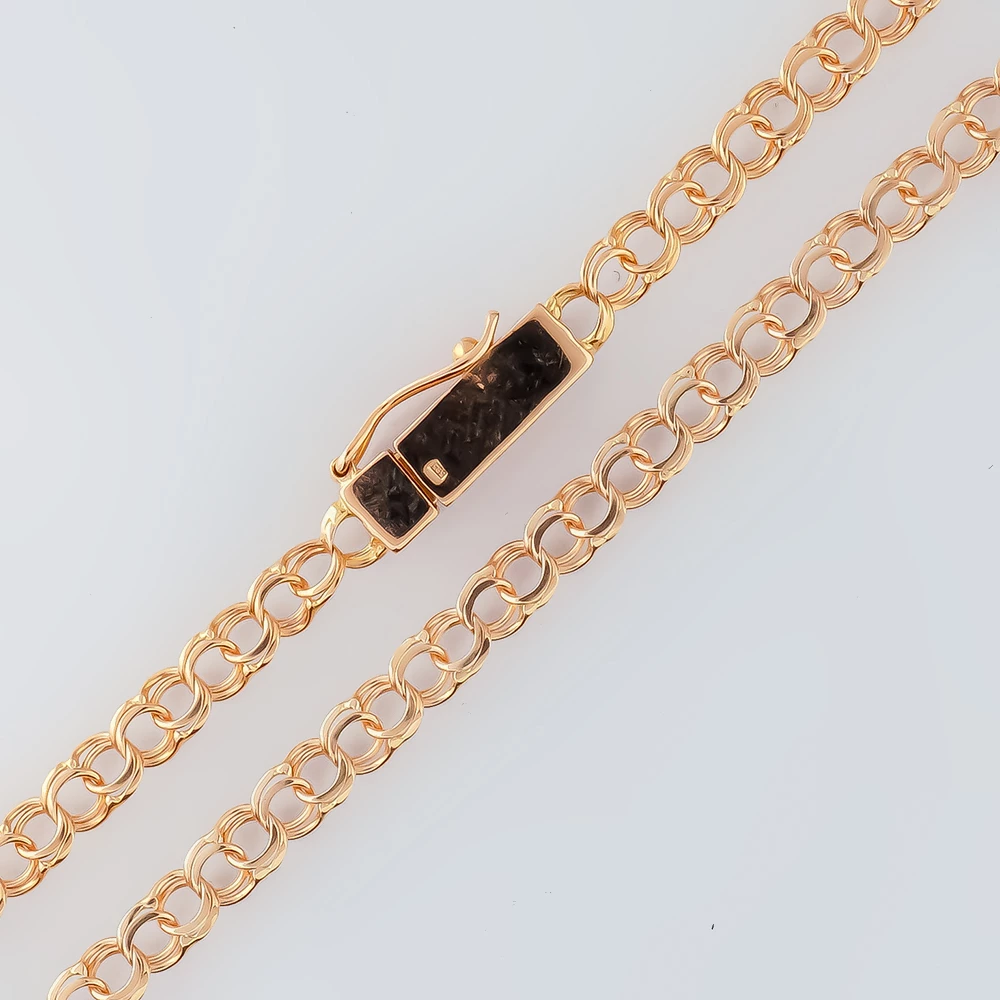 Цепь из красного золота 585 пробы