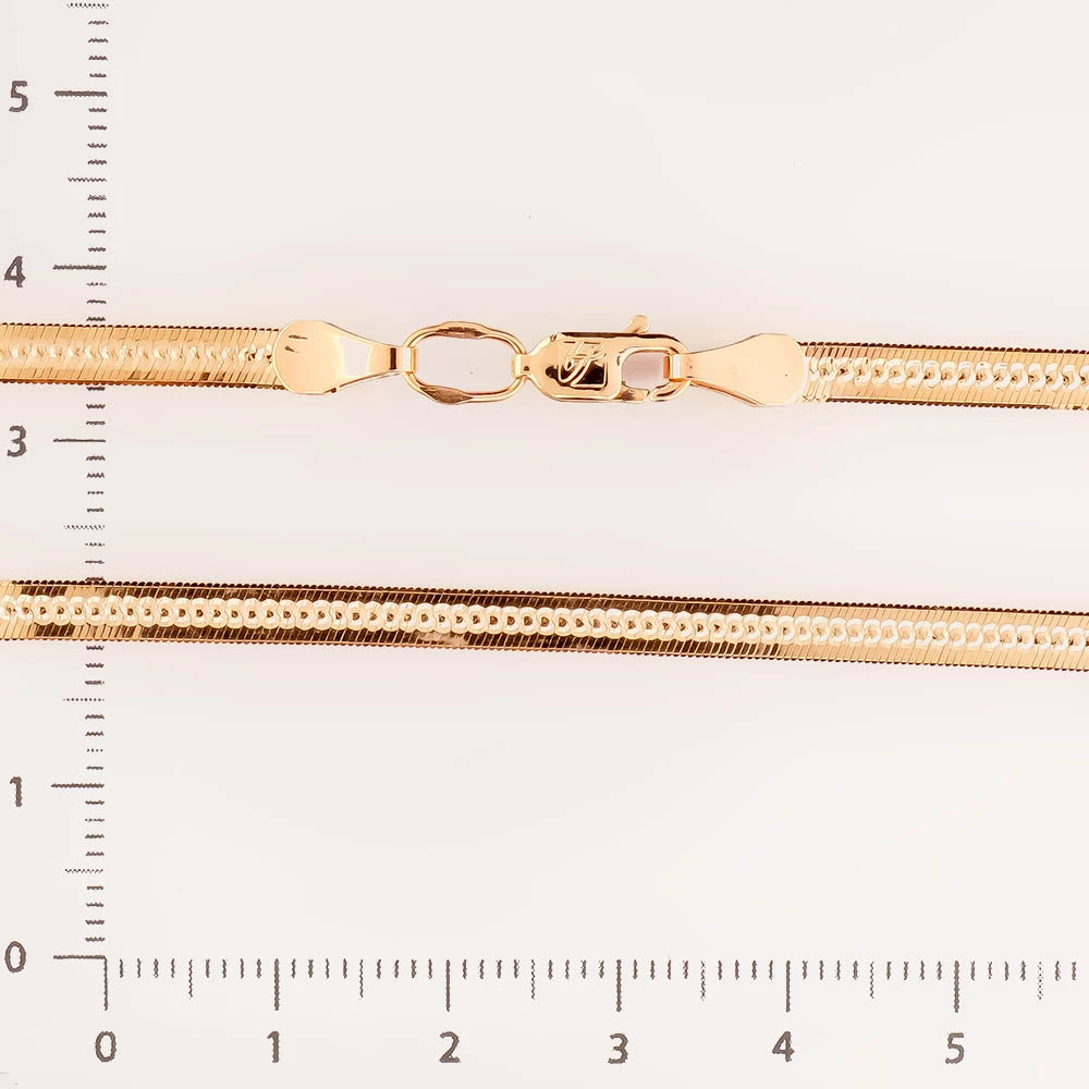 Цепь из красного золота 585 пробы