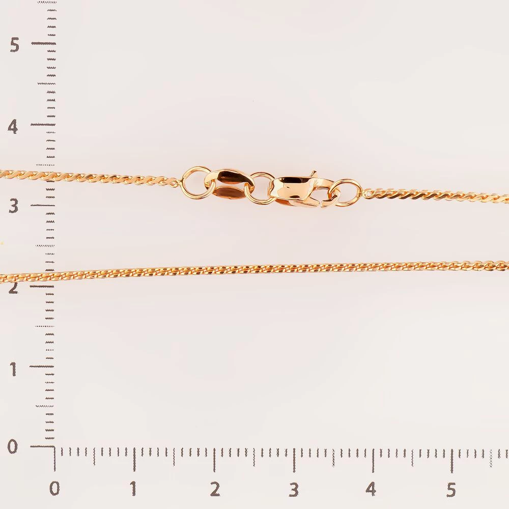 Цепь из красного золота 585 пробы