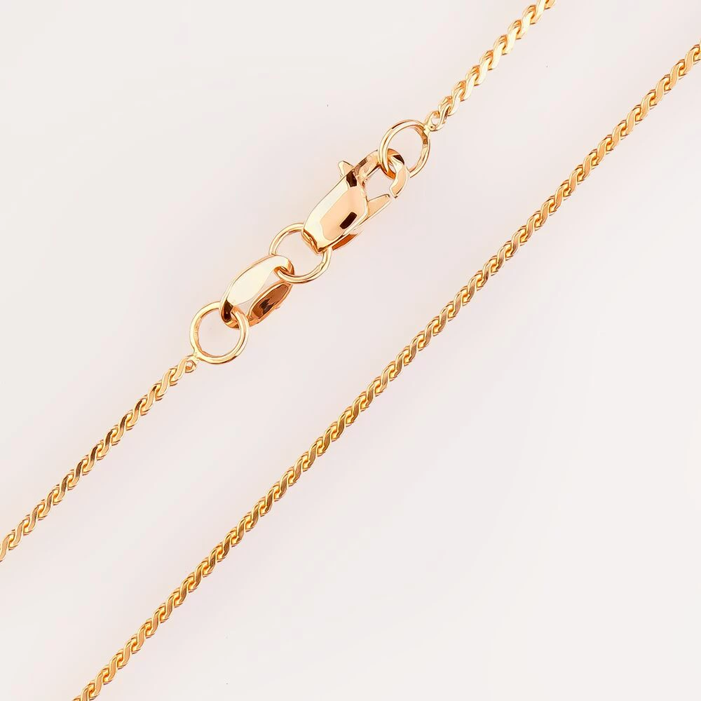 Цепь из красного золота 585 пробы