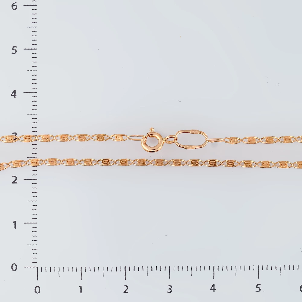 Цепь из красного золота 585 пробы