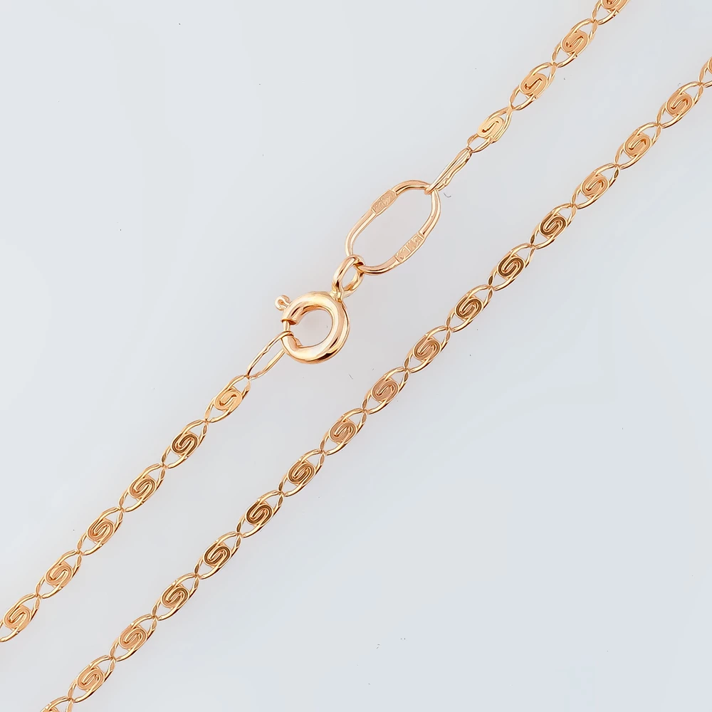 Цепь из красного золота 585 пробы