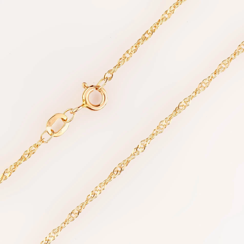 Цепь из красного золота 585 пробы