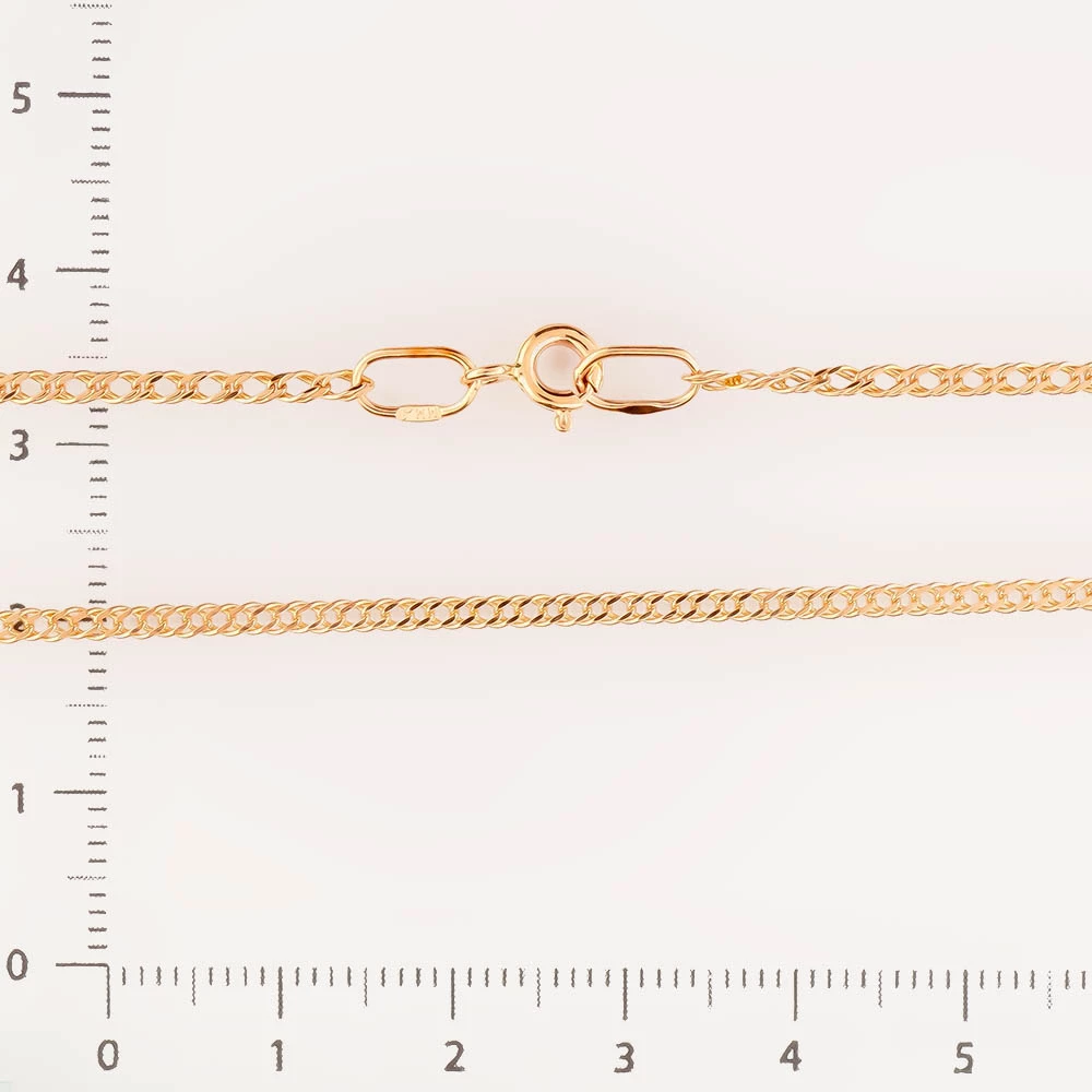 Цепь из красного золота 585 пробы