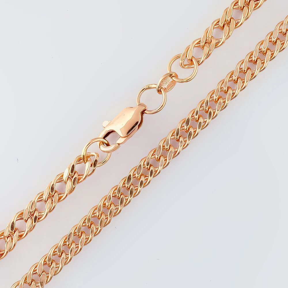 Цепь из красного золота 585 пробы