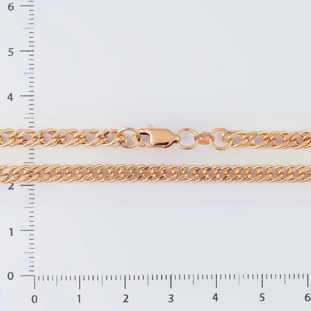 Цепь из красного золота 585 пробы