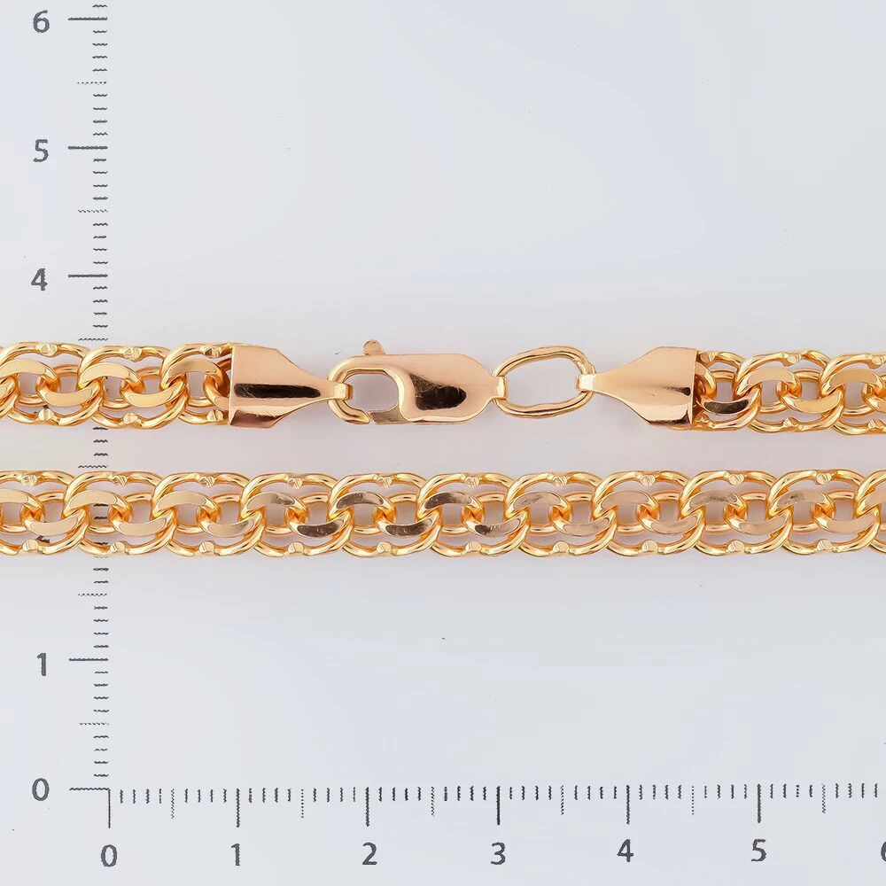 Цепь из красного золота 585 пробы