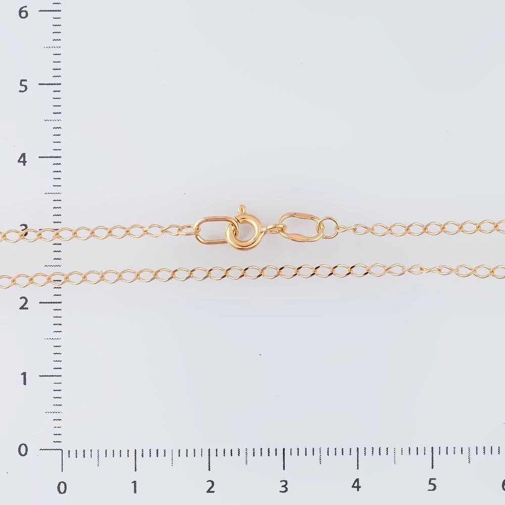 Цепь из красного золота 585 пробы