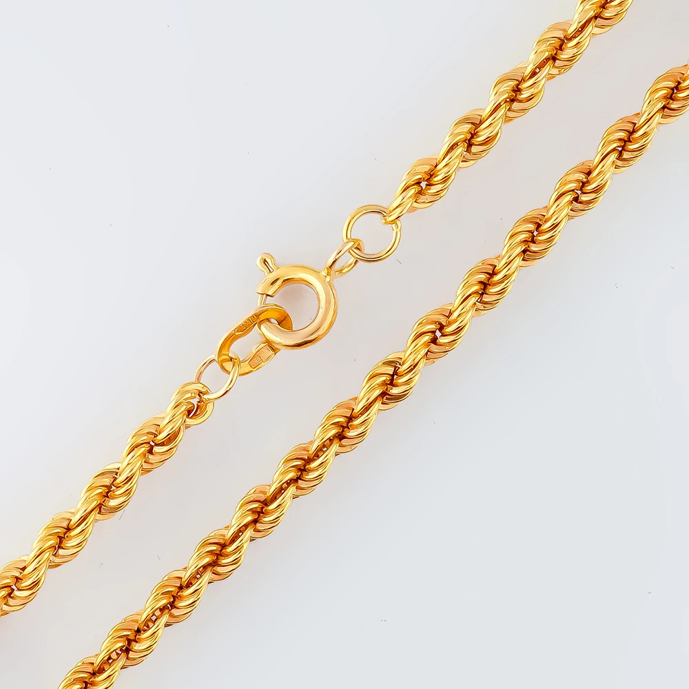 Цепь из желтого золота 585 пробы