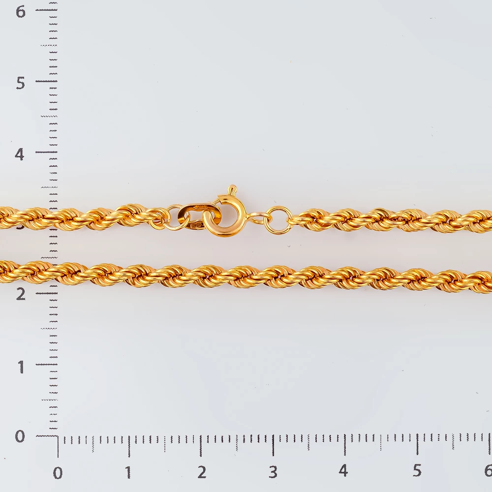 Цепь из желтого золота 585 пробы