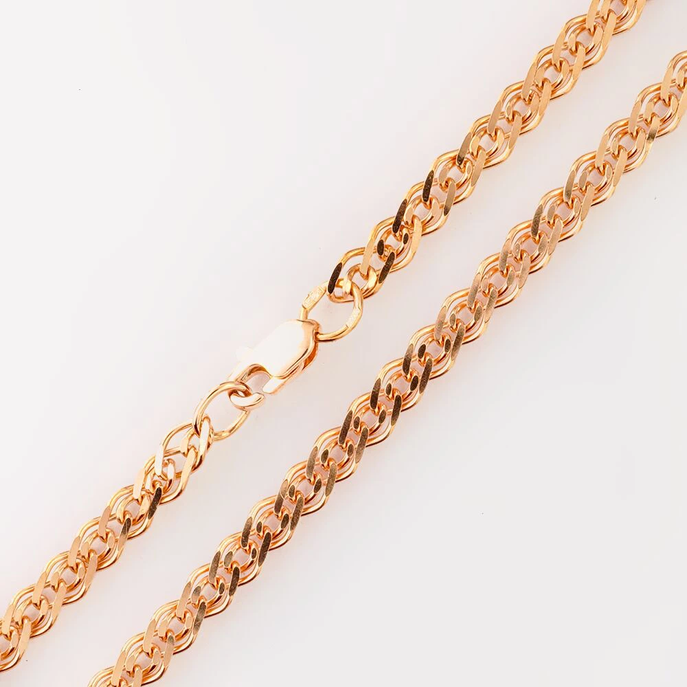 Цепь из красного золота 585 пробы