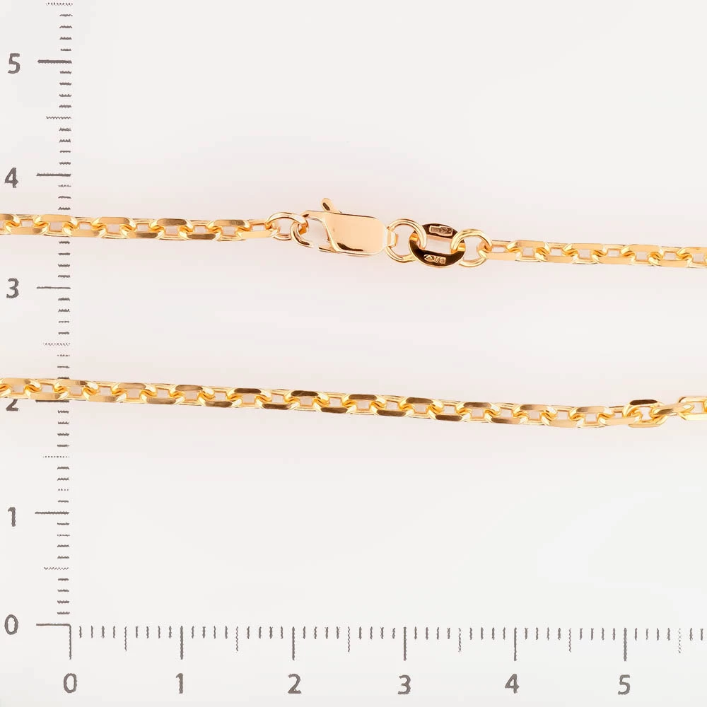 Цепь из красного золота 585 пробы