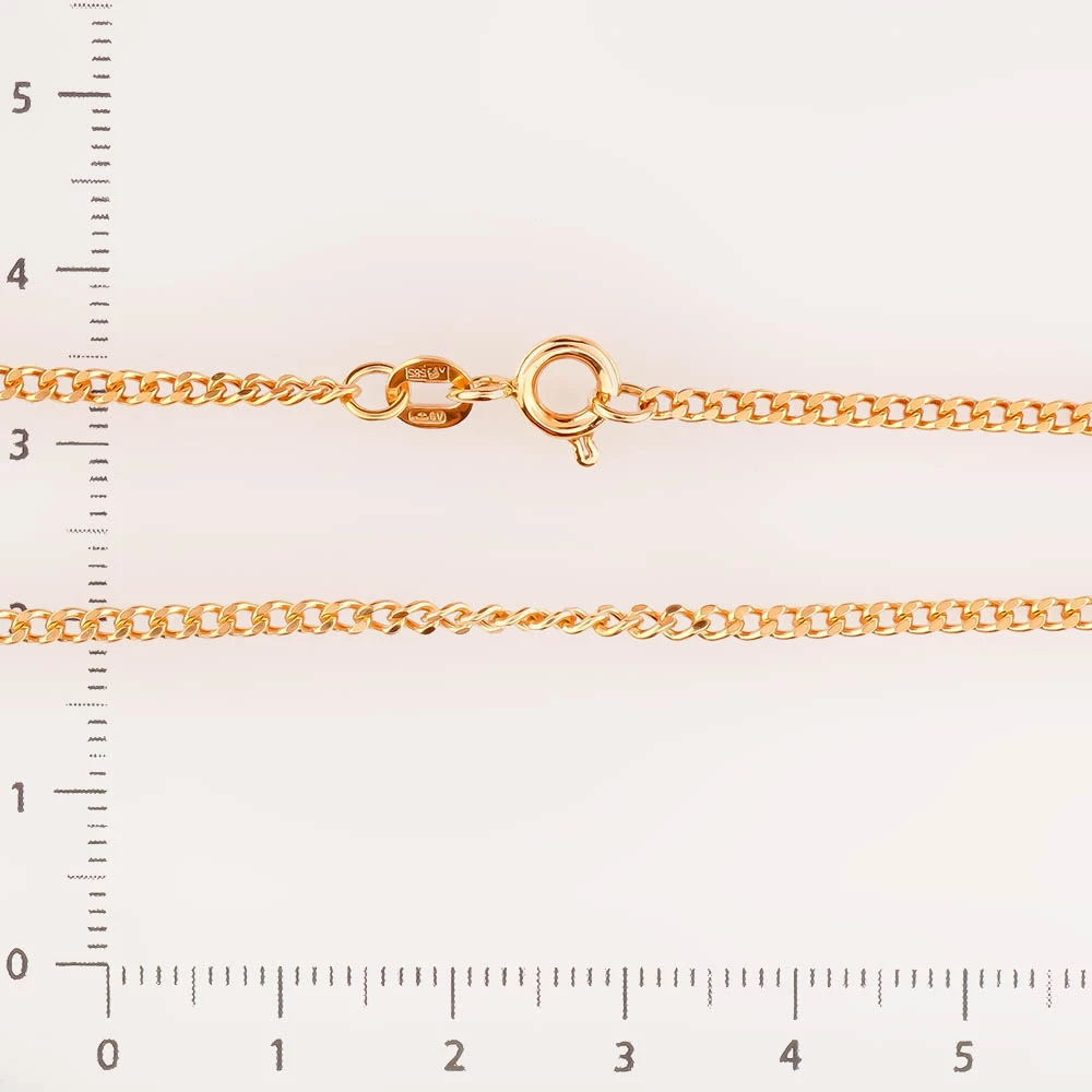 Цепь из красного золота 585 пробы