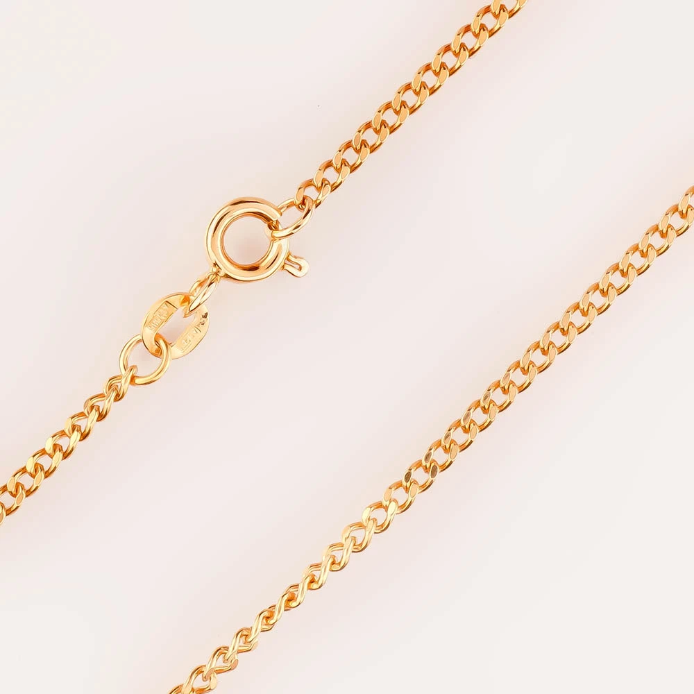 Цепь из красного золота 585 пробы