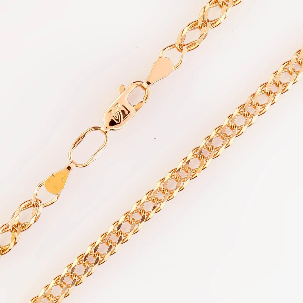 Цепь из красного золота 585 пробы