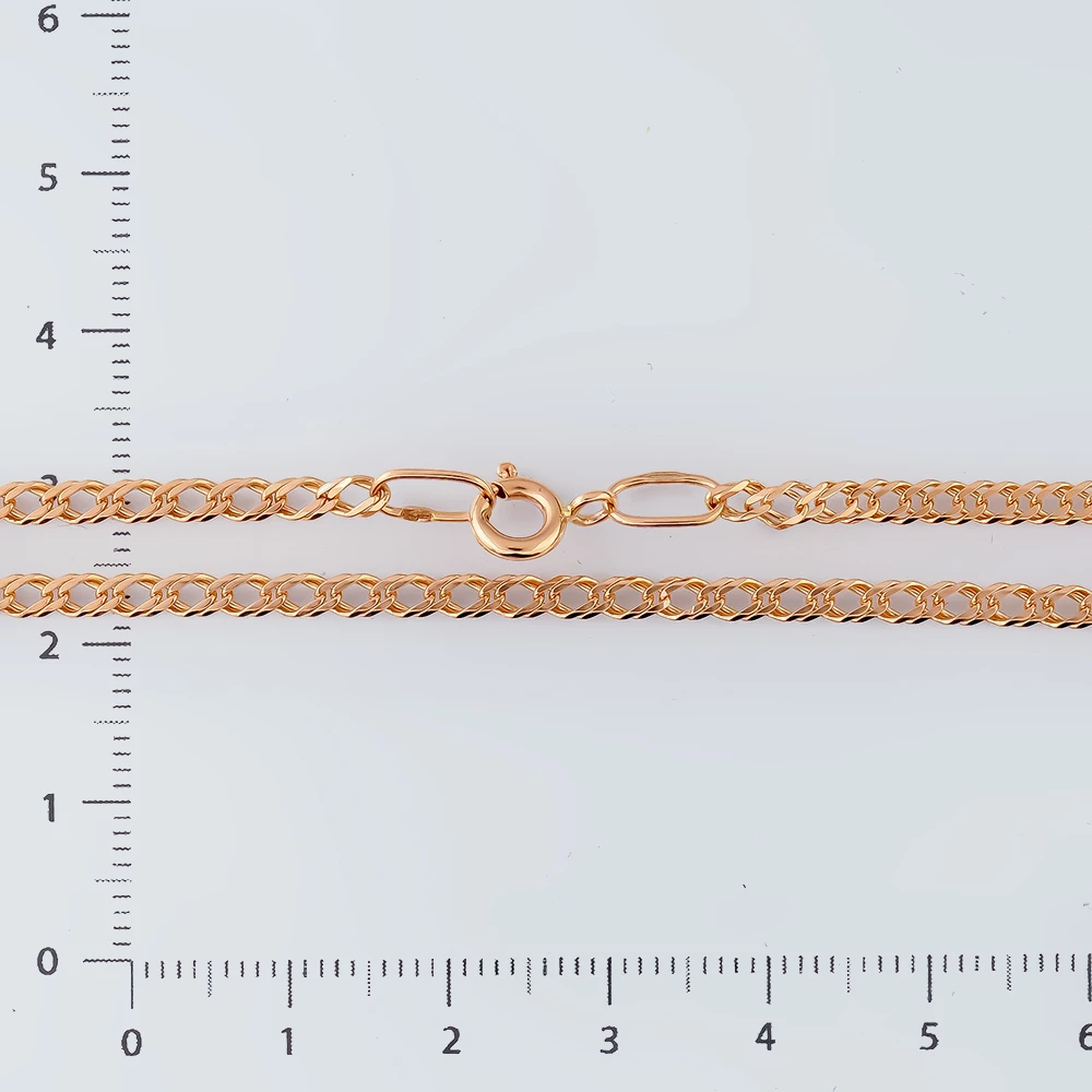 Цепь из красного золота 585 пробы