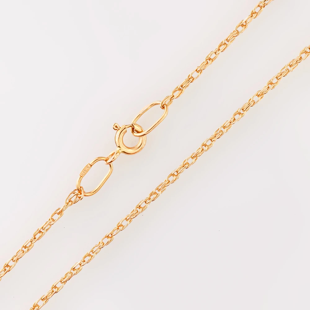 Цепь из красного золота 585 пробы