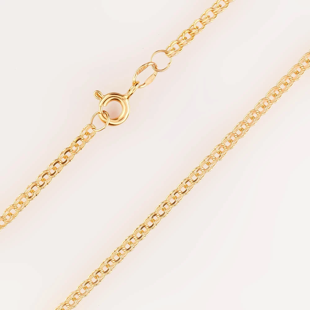 Цепь из красного золота 585 пробы