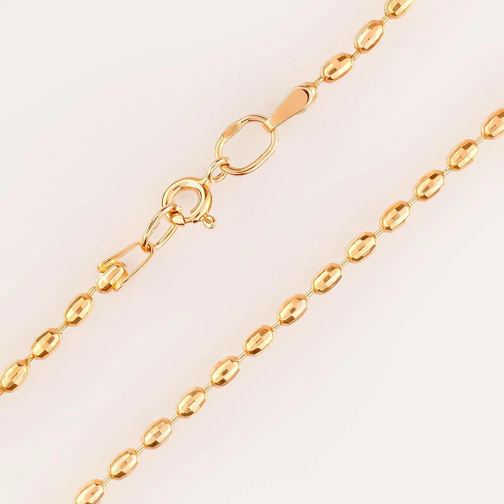 Цепь из красного золота 585 пробы