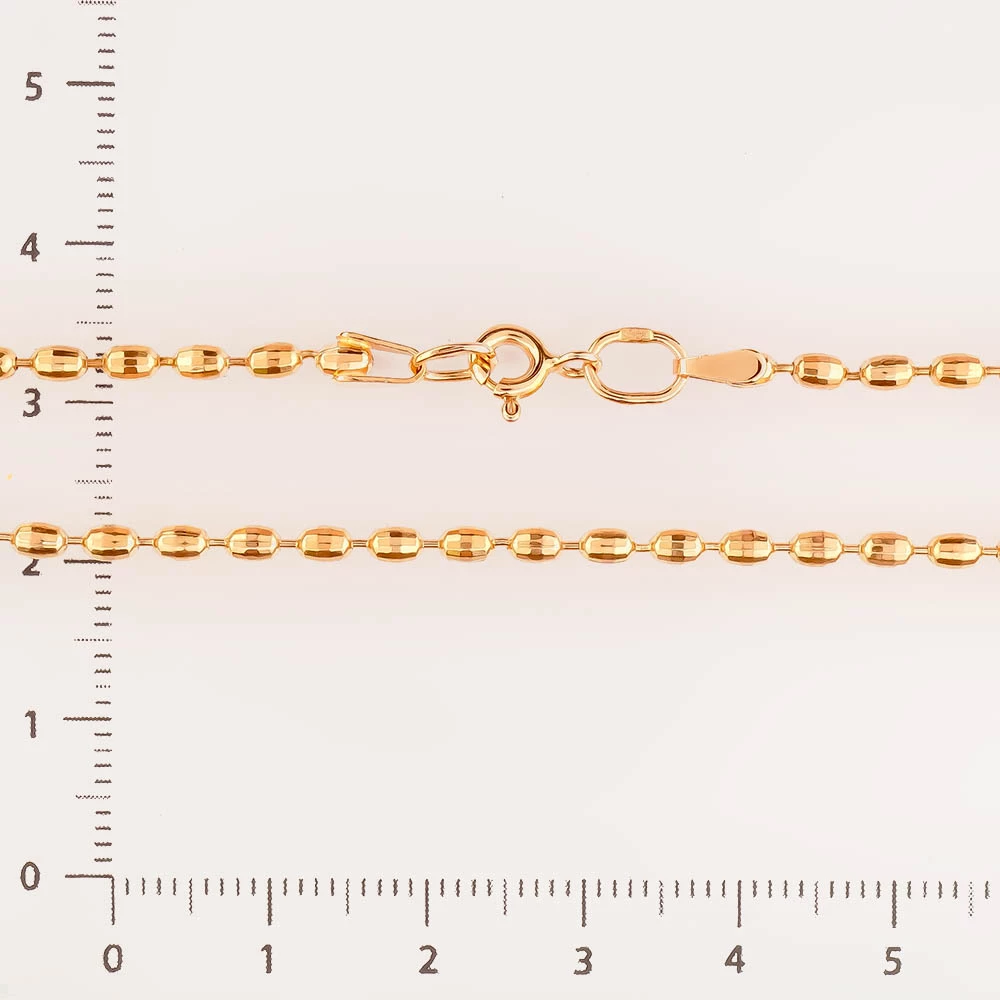 Цепь из красного золота 585 пробы