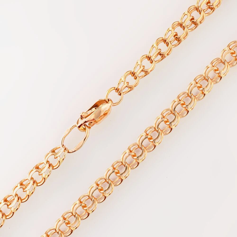 Цепь из красного золота 585 пробы