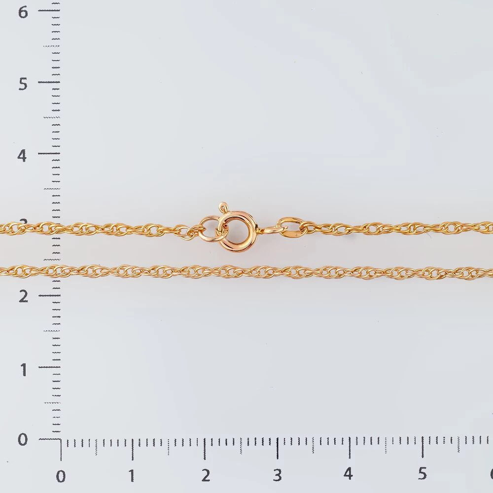 Цепь из красного золота 585 пробы