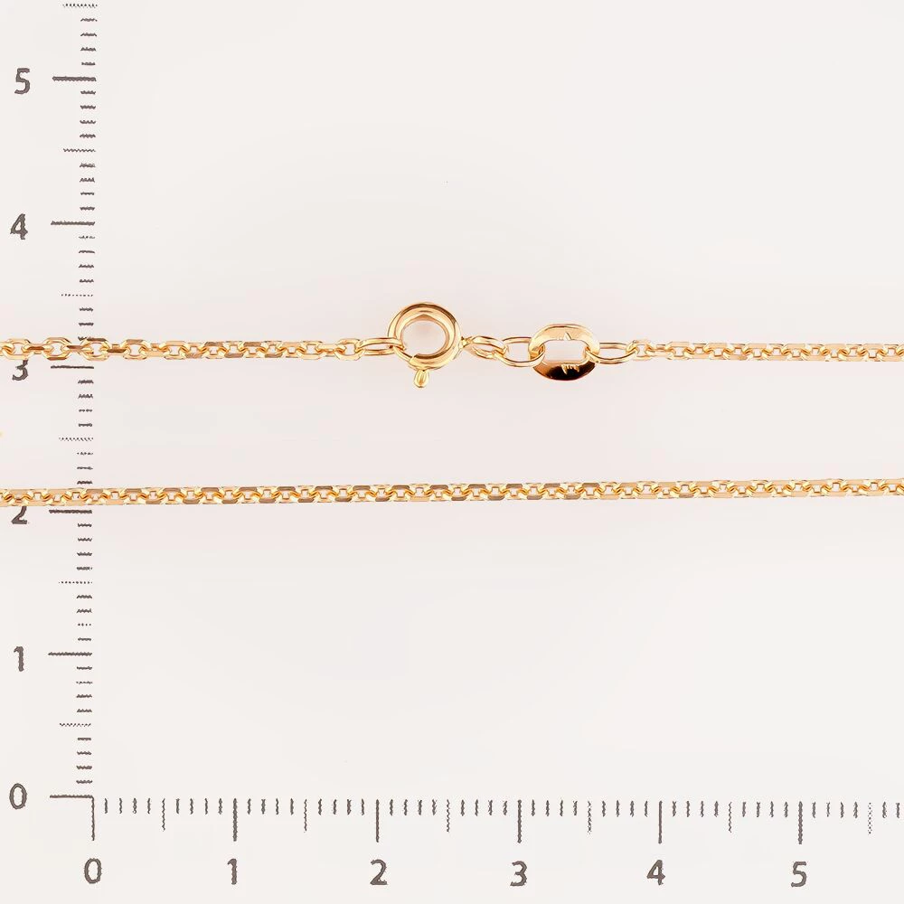 Цепь из красного золота 585 пробы