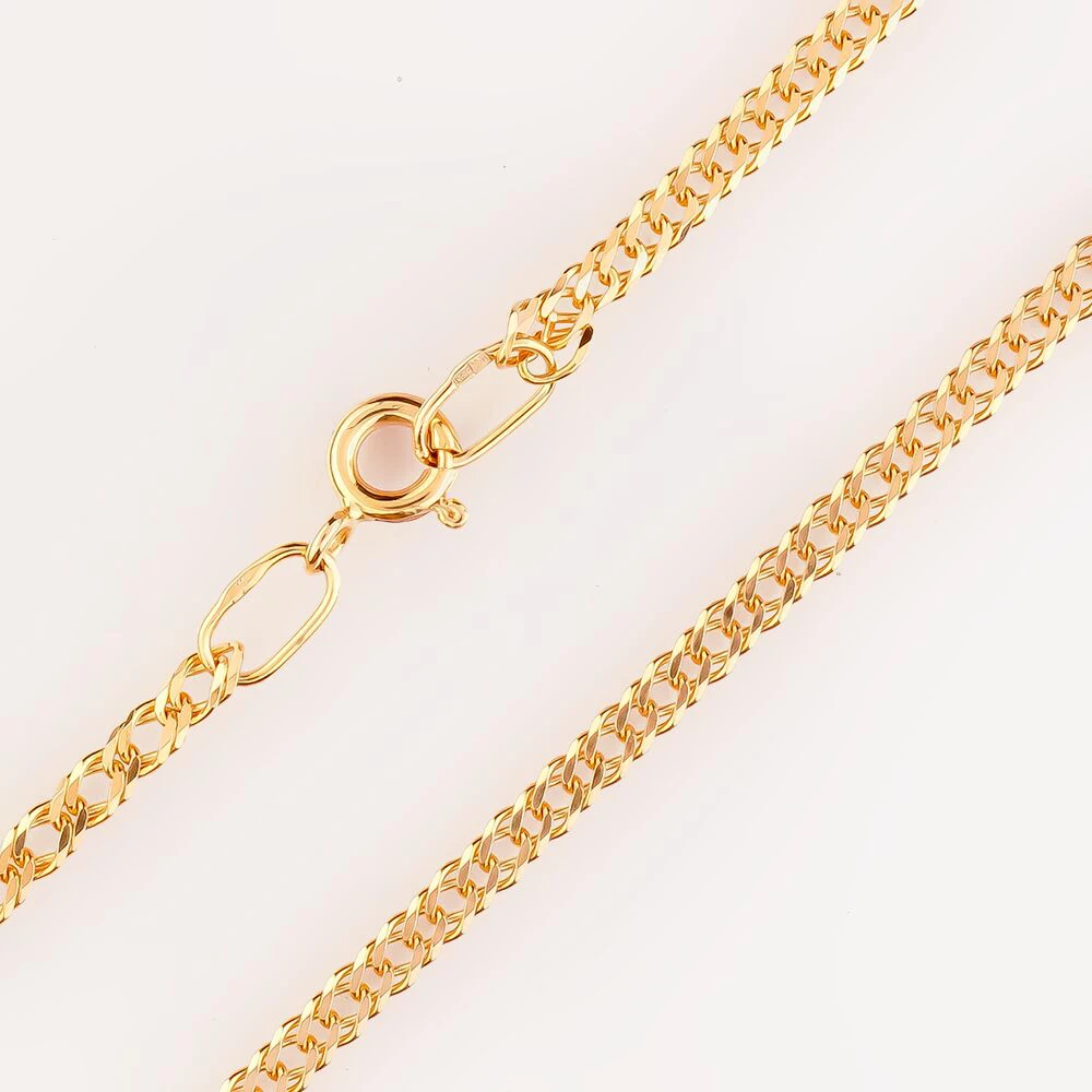 Цепь из красного золота 585 пробы