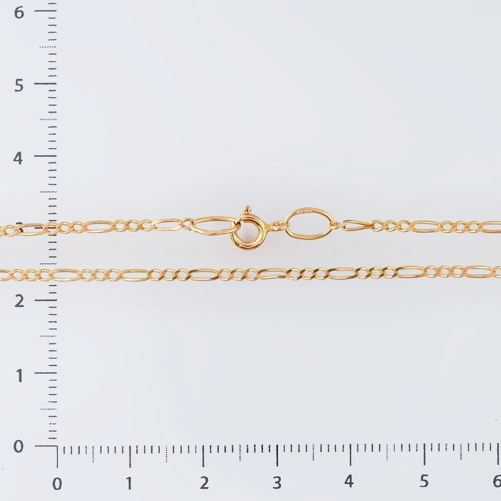 Цепь из красного золота 585 пробы