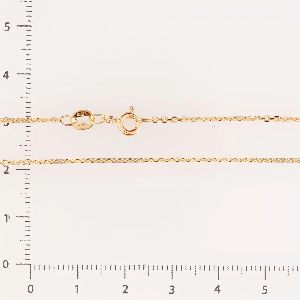 Цепь из красного золота 585 пробы