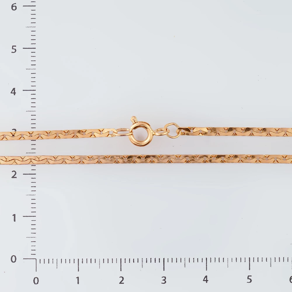 Цепь из красного золота 585 пробы