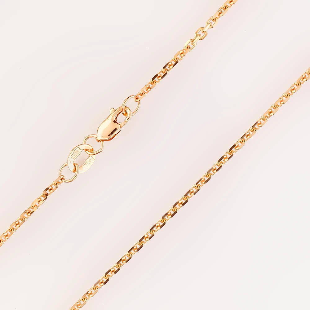 Цепь из красного золота 585 пробы