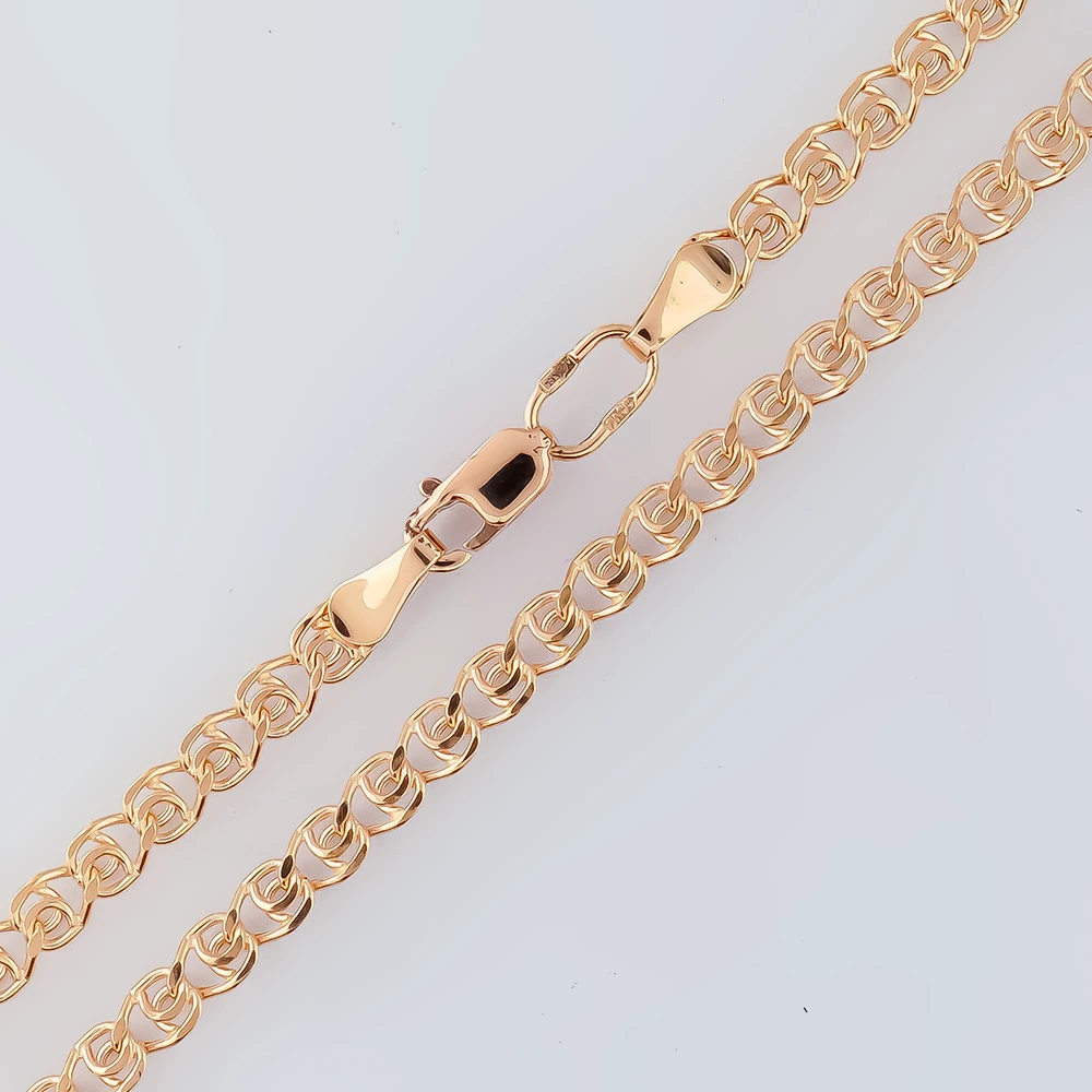 Цепь из красного золота 585 пробы