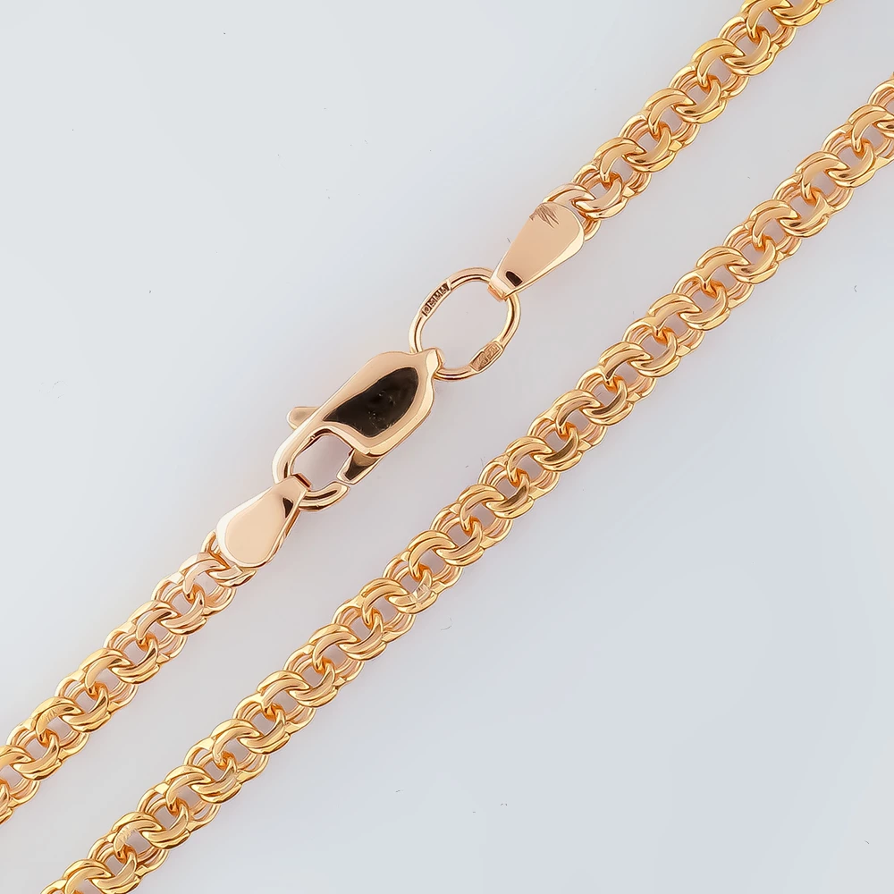 Цепь из красного золота 585 пробы