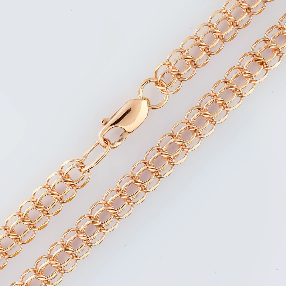 Цепь из красного золота 585 пробы