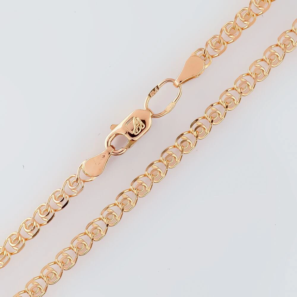 Цепь из красного золота 585 пробы