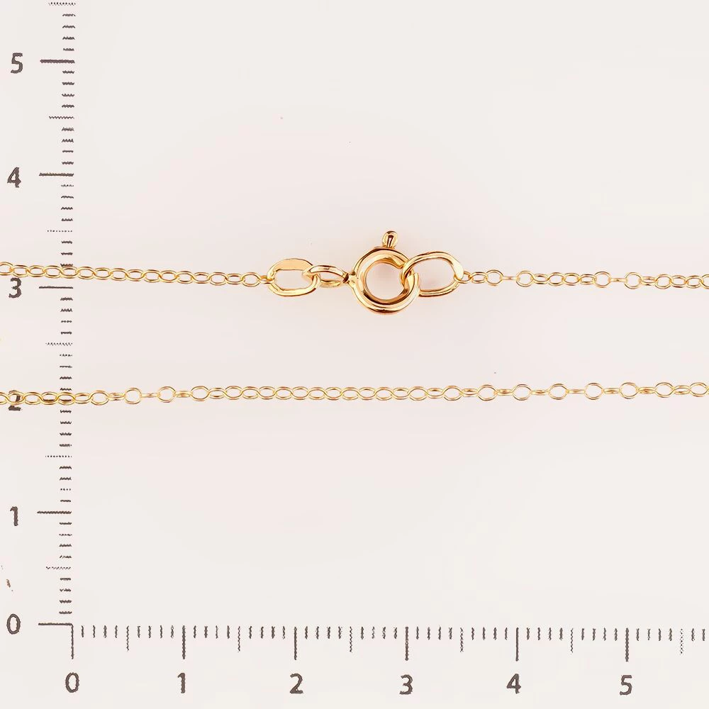 Цепь из красного золота 583 пробы