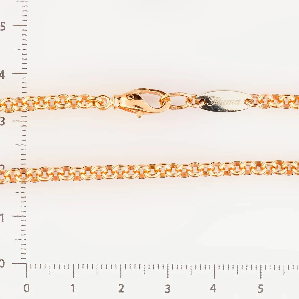 Цепь из красного золота 585 пробы